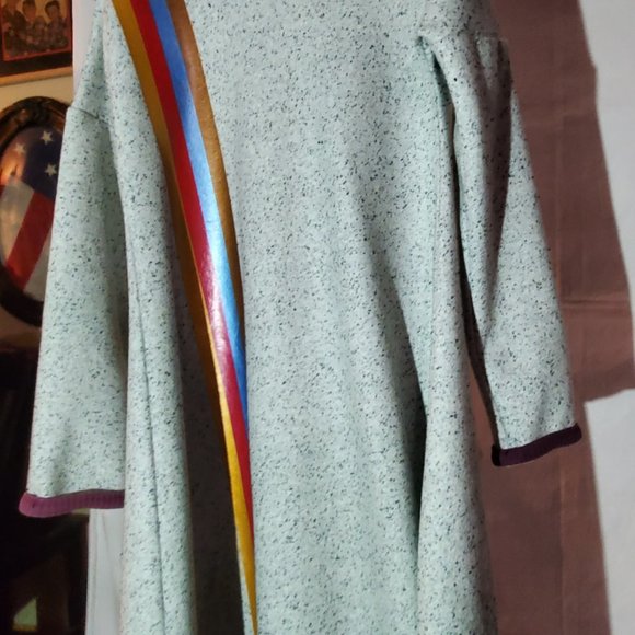 Girls Crew Kids Size 8 Striped Dress - Picture 6 of 12